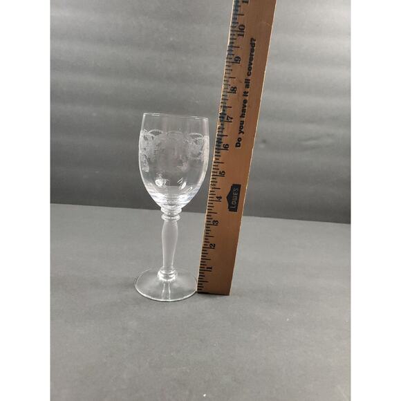 Bohemia Crystal-Crystalex Thistle Wine Glass - Picture 5 of 6